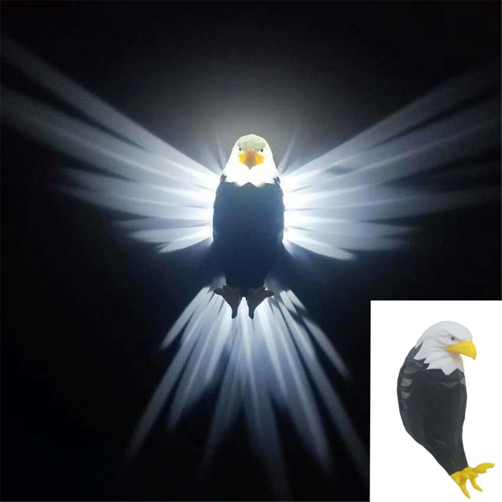 3D Eagle Wall Lamp Projector - Modern Creative Atmosphere Lighting for Halloween & Christmas