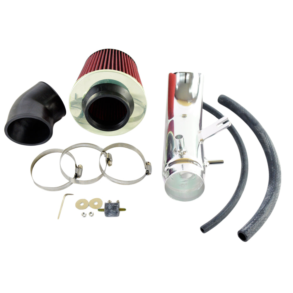 Intake Pipe with Air Filter for Honda Civic Si 2006-2011 2.0L Red