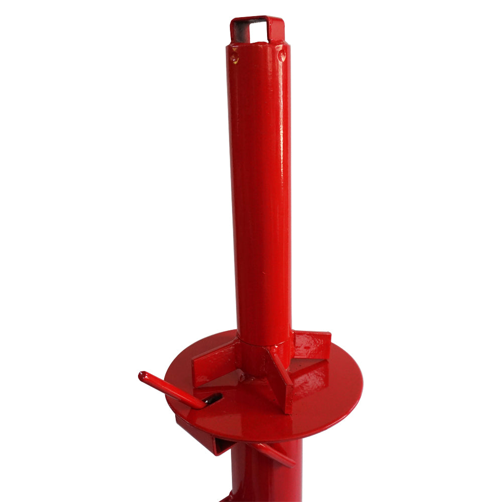 New Manual Portable Hand Tire Changer Bead Breaker Tool Mounting Home Shop Auto Red