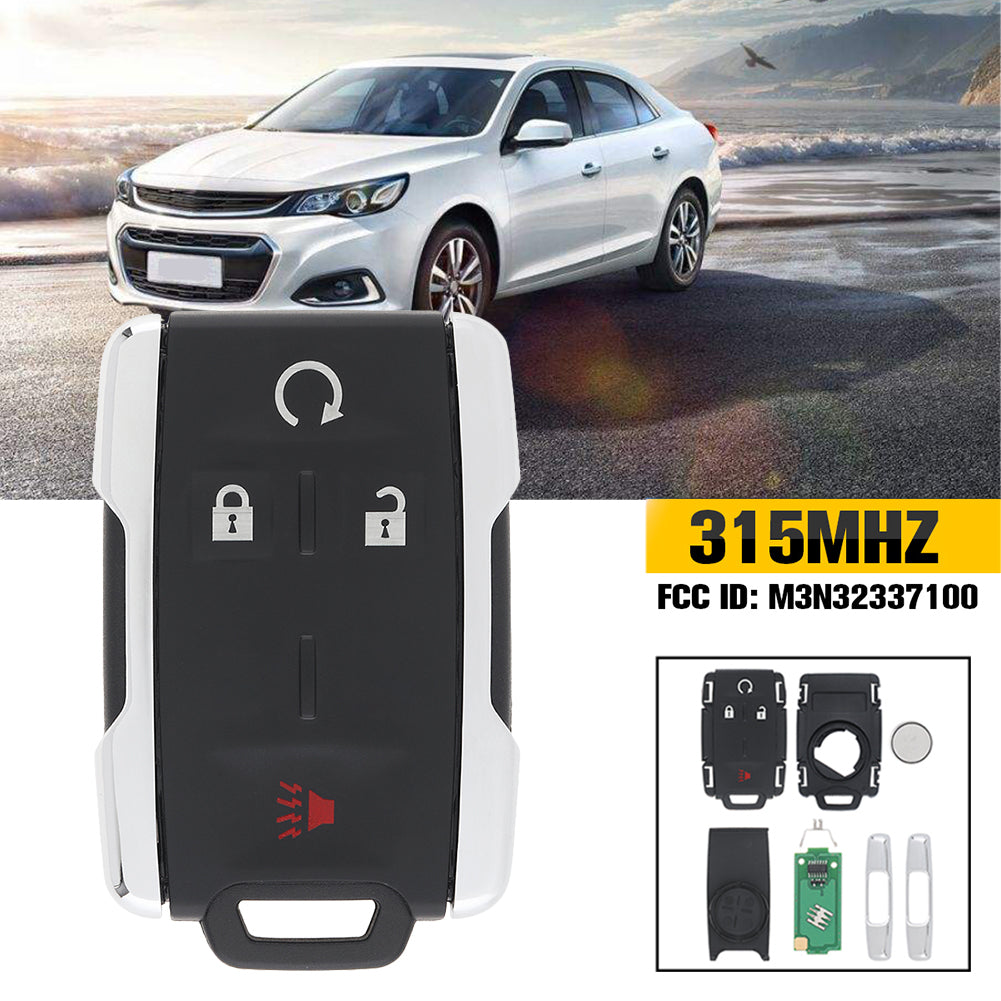 315MHz Remote Keyless Entry Key Fobe For Chevrolet Tahoe Suburban Silverado