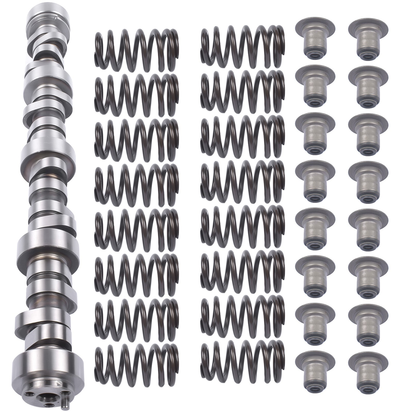 Truck Stage 2 Camshaft + Valve Springs Seals Kit for Chevy Silverado GMC Sierra 4.8 5.3 6.0L 31218132