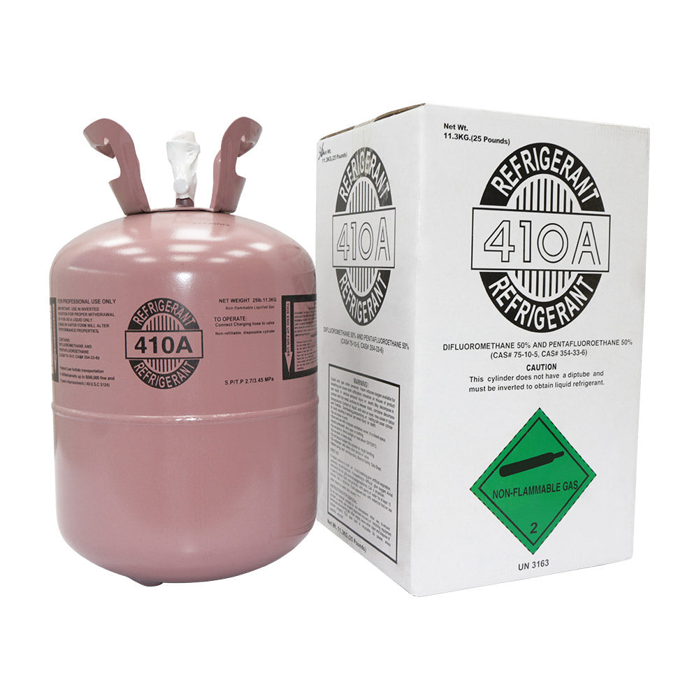 Wholesale Deal R410A Refrigerant  Tank Cylinder Refrigerant for Air Conditioners 25LB (5cans)