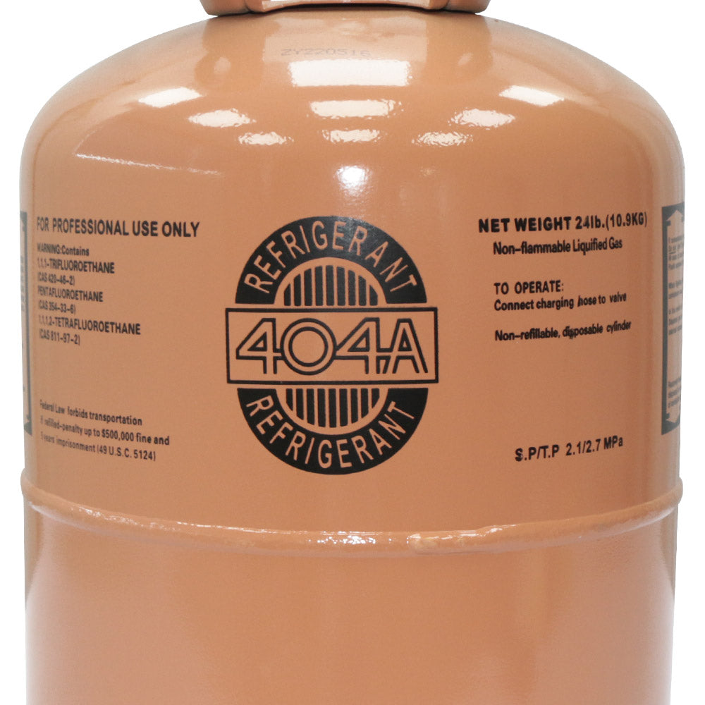 (Shipping in at least 1 month) 20cans of R404A Refrigerant Tank Cylinders for Refrigeration Equipment 24Lb
