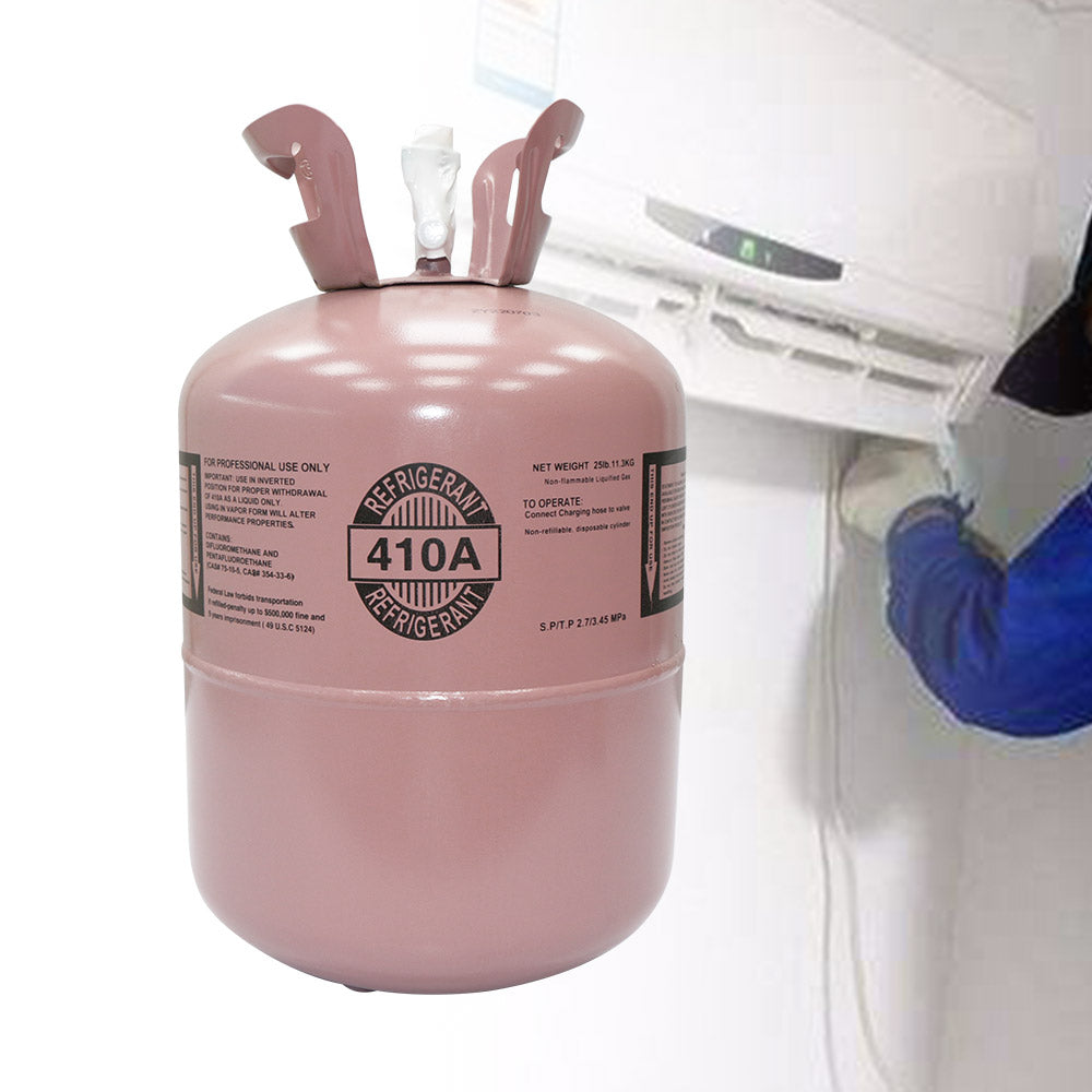 (Shipping in at least 1 month) R-410A Refrigerant 25LB 20 cans丨Heafront Refrigerant