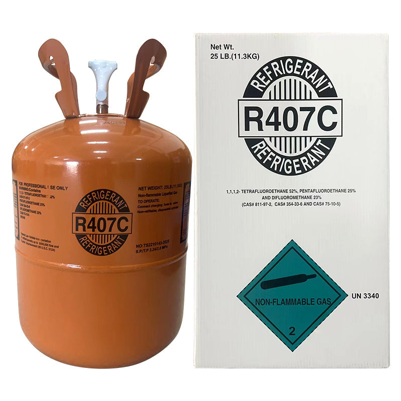 (Out of stock) R407C Refrigerant Tank Cylinder for Household Air Conditioners - 10cans