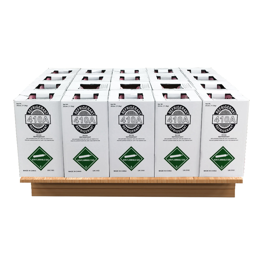 (Shipping in at least 1 month) R-410A Refrigerant 25LB 20 cans丨Heafront Refrigerant