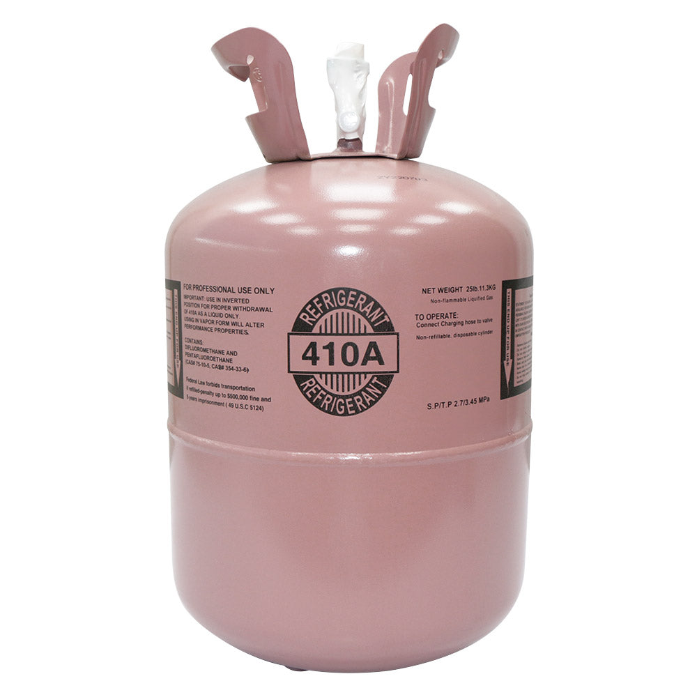 Wholesale Deal R410A Refrigerant  Tank Cylinder Refrigerant for Air Conditioners 25LB (5cans)